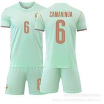 2026 World Cup France away Green No. 10Mbappe football jersey 7 Dembele 11 Orise jersey #16