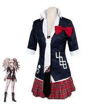 Halloween Danganronpa Junko Enoshima Cosplay Costume Anime Roleplay Outfit Women's Cosplay Costume S