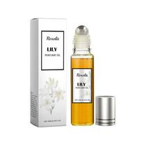 Roxelis Women's Pheromone Roll-On Lily Perfume, Mild And Long-Lasting Fresh Floral Fragrance, Portable And Long-Lasting Scent