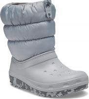 Crocs Classic Neo Puff Boot K 207684 |C11/Eu 28-29| Light Grey