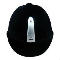 Šalmas arklių mylėtojams Black Silvery
