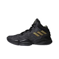 Adidas Mad Bounce 2018 High Top Retro Basketball Shoes Kids Sneakers Black Gold BB7545 37⅓