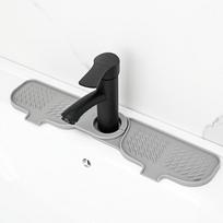 Kitchen Long Silicone Sink Faucet Pad Cover, Used For Water Absorption Sink Countertop Pad Kitchen Small Tools One Size