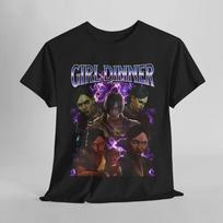 Caitlyn Arcane Marškinėliai Vyrams Moterims Vintage Gatvės Drabužiai League of Legends Marškinėliai Anime Drabužiai Fanmerch Lol Prekės Medvilniniai Marškinėliai M