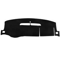 For GMC Yukon Sierra Chevy Suburban Tahoe Avalanche Silverado Dash Mat Dashboard Cover Dashmat Carpet Sun Shade Car Accessories juoda