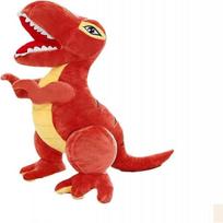 Pliušinis dinozauras, Gyvūnas Dinozauras Pliušinis Žaislas Imitacinis Dinozauras Tyranozauras Pliušinė Lėlė Žaislas Mergaitei Berniukui Vaikams Vakarėlio Dovana (Raudonas, 30cm)