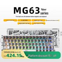 Aistone MG63 63-Key Magnetic Switch Gaming Keyboard