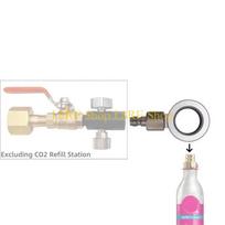 L8RE CO2 Adapter Metal CO2 Filling Adapter Suitable for CO2 Beverage Bottles China Mainland