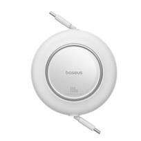 USB-C 100W 2m ritės formos laidas - baltas