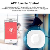 WIFI PIR Motion Sensor Wireless Passive Infrared Detector Security Alarm   Smart Control Home Security