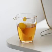 OLOEY Yellow Polka Dot Glass Gong Dao Cup