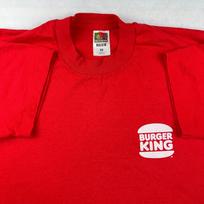 vintage 90s BURGER KING T-Shirt XL uniform soft thin fast food single stitch 4XL