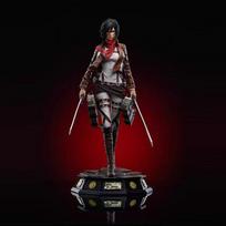 Ataka prieš Titaną: Mikasa Anime ir madingi žaislai gali judėti 11,41 colio / 29 cm PVC Mėgstamiausi Attack on Table sąranka anime karštas Žaislai Dovana No box