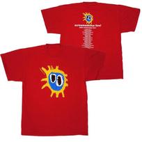 Hot 1984 British Acid Rock Primal Scream Band American Casual Red ShortSleeved TShirt M