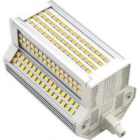 R7S LED bulb 50W warm light dimmable 3000k double-ended J118 J-type 118MM LED spotlight 5000LM 500W equivalent halogen street light 200 degrees