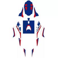 The 21 model suitable for BMW motorcycle S1000RR comes with factory stickers