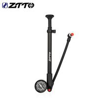 ZTTO 300psi High-pressure Air Pump With Gauge Portable Bicycle Fork Suspension Seatpost Tire Inflator For Schrader Presta Valve Mini for AV