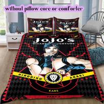 JOJO anime Soft and Comfortable Duvet Cover, Children's Bedding Set Gift, Extra Large Size, Various Sizes Available 135x200cm
