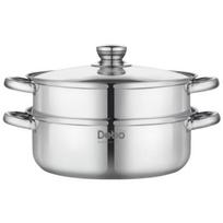 Debo 304 Stainless Steel 28cm Double Layer Steamer Pot