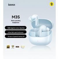 Baseus Bowie M3s In-Ear Noise-Cancelling Bluetooth Earphones mėlyna