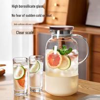 Qingpingguo 2.5L High Borosilicate Glass Pitcher