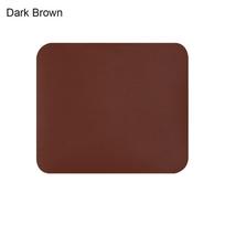 230 X 200 X 2mm Anti-slip Mouse Pad Leather Gaming Mice Mat Desk Cushion Universal Comfortable Cheap for Laptop PC 230 X 200 x 2mm tamsiai ruda spalva