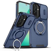 Bracket Ring Holder Armor Case for Samsung Galaxy A57 5G A17 A37 A56 A36 A16 A55 A35 A15 Phone Cover for Samsung A57 A 57 Galaxy A57 mėlyna