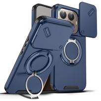 Anti-Shock Bag Phone Case for Xiaomi 15T Pro 5G 14T Xiaomi15t Xiao Mi 15t Mi15t Dual Layer Lens Protector Cover xiaomi 14T pro mėlyna