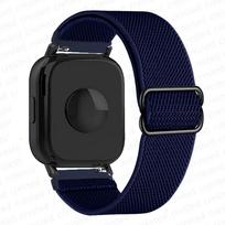 Nylon Strap For Redmi watch 5 active/5 lite smartwatch belt Adjustable Elastic Bracelet correa Xiaomi Redmi watch 5 active band Redmi watch 5 Active vidurnakčio mėlyna spalva