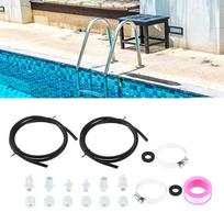 Chlorinator Feeder Parts Kit for CL200 and CL220 Pool Systems 2 Saddle Clamps 2 Nuts 2 Washers 4 Feet Hose Assembly China Mainland