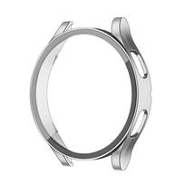 Glass+Case for samsung Galaxy watch 6 4 44mm 40mm Accessories PC all-around Anti-fall bumper cover+Screen protector watch6 case Galaxy watch 6 40mm sidabras