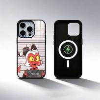 Helluva Boss Moxxie  Phone Case For iPhone17,16,15,14,13,12,11 Plus,Pro Max Magnetic For Magsafe Wireless Charging iPhone11PROMAX