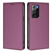 WEFOR Wallet Case for Samsung Galaxy Note 20 Ultra 10 Plus 9 8 with Magnetic Flip Cover, Card Slots & Kickstand, RFID Blocking For Galaxy Note 8 tamsiai violetine spalva