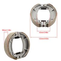 Motorbike Front Brake Disks Pads Rear Brake Drum Shoes For Honda PCX125 150 SH125 Lead 125 Vision 110 06430-KWN-900 Parts 125 Model
