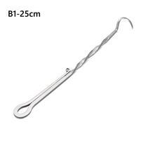 New Stainless Steel BBQ Food Flipper Cooking Grill Accessories Barbecue Turners Hooks Grilling Outdoor Camping Cooking BBQ Grill