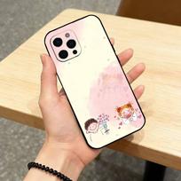 Coco-chan Phone Case For iPhone 17,16,15,14,13,12,11 Plus,Pro Max,XS,Soft Silicone Black Cover iPhone13PROMAX