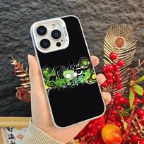 Cartoon I-Invader Zim Gir Phone Case For Iphone 17 16 15 14 Pro Max Xr Air Plus Black Silver Hard Shell Cover iPhone 13 mini