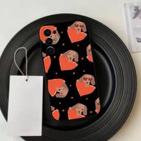 Cute D-Dachshund Bulldog Phone Case For Samsung S25,S24,S21,S22,S23,S30,Ultra,S20,Plus,Fe,Lite,Note,10,Black Cover Samsung S23plus5G