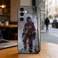 F-Fireman Firefighter Phone Case For Samsung Galaxy A73,A72,A71,A70,A53,A52,A51,Others Soft Black Cover Samsung a31