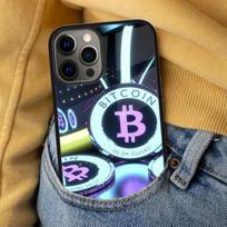 BTC Bitcoin Soft Phone Case for iPhone 17 Air 16e Pro max 15 Pro 13 14 Plus 11 12 MagSafe Magnetic Coque iPhone 17pro max