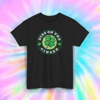 Dibs on the Ginger Shirt St. Patrick’s Day Clover Humor Graphic Tee S-5XL 2XL