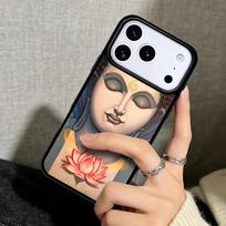 Capa Case for iPhone 17 Air 16 Pro Max 15 Plus 11 13 Mini 14 12 Back Phone Cover Gautama Buddha print iPhone 11