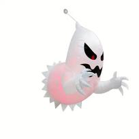 1Pc Halloween Ghost Scary Inflatable Giant Blow Up Air Inflation Phantom Unique Coming Party Outside Yard Garden Lawn Decor Prop