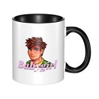 Alex Babygirl Stardew Valley Video Gamer Mug Funny Ceramic Coffee Cups Tea Mugs Milk Cup Drinkware Gifts for Friends One Size
