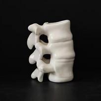 New Spine Shape Ceramics Mugs Coffee Milk Mug Office Tea Cups Drinkware Horror Vase Ornaments Human Skeleton Gift for Friends 350ml balta