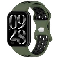 Silicone Strap for Redmi Watch 4-5-6 Two-tone Smartwatch Replacement for Xiaomi Band 8 Pro Bracelet Wristband Mi Band 9 Pro Belt Redmi watch 4-5-6