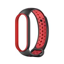 Silicone strap for Xiaomi Mi band 7 6 5 4 3 Sports breathable Mi band 6 bracelet wristband for Mi band 5 strap Mi band 4 Correa For Mi band 4-3