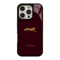 Leopard pattern glass phone case suitable for iPhone 17 16 15 14 13 12 11 Pro/Max/Plus anti drop and shockproof back cover iPhone 12Pro