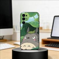 Cartoon T-Totoro-ES  Phone Case For Samsung S25,S24,S21,S22,S23,S30,Ultra,S20,Plus,Fe,Lite,Note,10,Black Cover Samsung S24ULTRA
