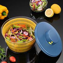 Premium-2X Electric Dryer Salad Spinner Dehydrator Multifunction Fruits Draining Basket USB Charing Kitchen Drainer